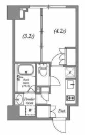 ALTERNA清澄白河 (オルタナ清澄白河) 303 間取り図