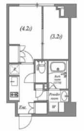 ALTERNA清澄白河 (オルタナ清澄白河) 404 間取り図