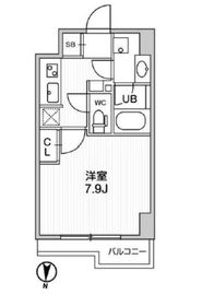 ALTERNA清澄白河 (オルタナ清澄白河) 205 間取り図