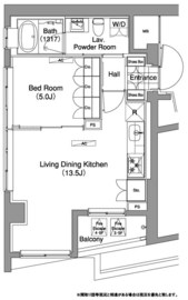 代官山BLESS 410 間取り図