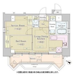 ラヴィラント御茶ノ水 601 間取り図