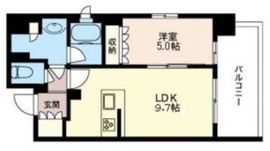 エスティメゾン森下 201 間取り図