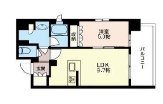 エスティメゾン森下 301 間取り図