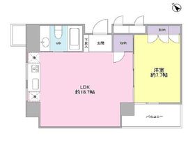 フォレストタウン参宮橋 902 間取り図