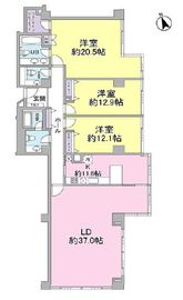 麻布マナー 101 間取り図
