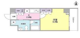 恵比寿三田レジデンス 307 間取り図