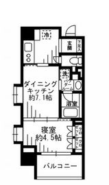 レジディア池尻大橋 901 間取り図