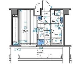 グランド・ガーラ三田 8階 間取り図