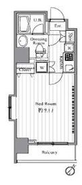 T&G神田マンション 1101 間取り図