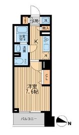 KDXレジデンス幡ヶ谷 402 間取り図