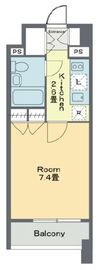 ベルファース戸越スタティオ 309 間取り図