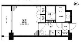 オーキッドレジデンス神楽坂 313 間取り図