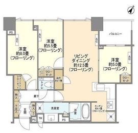 シティタワー有明 29階 間取り図