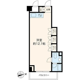 ボルト恵比寿Dual‘s 210 間取り図