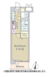 アリビオ西麻布 203 間取り図