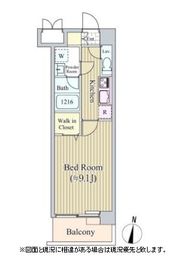 アリビオ西麻布 204 間取り図