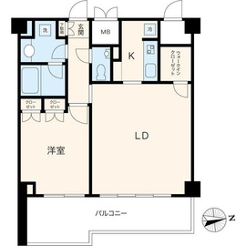 ボルト恵比寿Dual‘s 602 間取り図