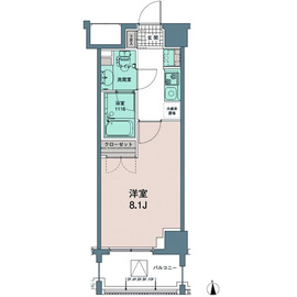 トワ・テ・メゾン 702 間取り図