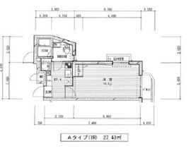 エクセルシオール麻布十番 2階 間取り図