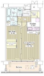 マチュリティ小石川 503 間取り図