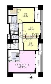 ソプラタワー 4階 間取り図