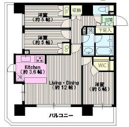 パークホームズ目黒リバーサウスアーバンレジデンス 4階 間取り図