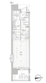 プレミアムキューブ秋葉原 3階 間取り図