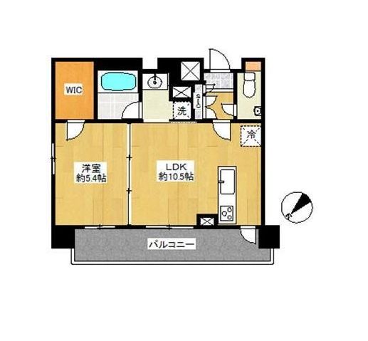 アデニウム東神田 2階 間取り図