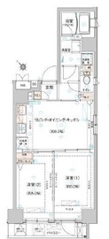 ハーモニーレジデンス月島 5階 間取り図