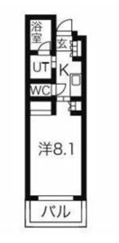 ガーデン東新宿 212 間取り図