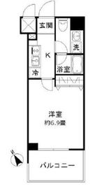 フォレシティ豊洲 1006 間取り図