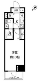 ルクレ日本橋馬喰町 505 間取り図