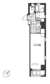 ソフィアスクエア銀座 405 間取り図