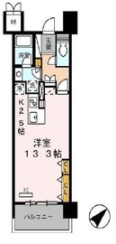 ロイヤルパークス豊洲 533 間取り図