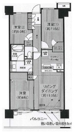 スターコート豊洲 11階 間取り図