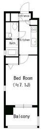 MFPRコート蒲田 810 間取り図