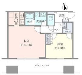 東京タイムズタワー 6階 間取り図