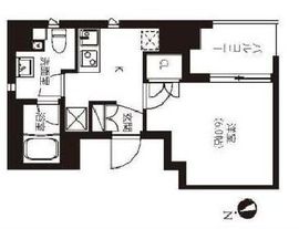 アーバネックス銀座東 1102 間取り図