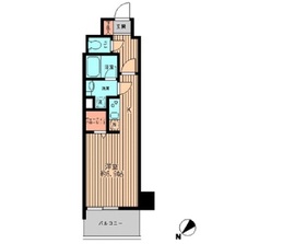 日本橋ファーストレジデンス 405 間取り図