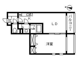 カッシア目黒 301 間取り図