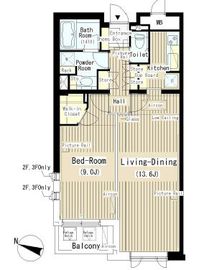 CARO南青山 104 間取り図