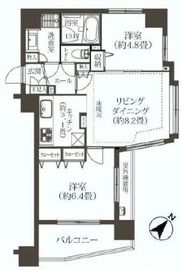 ジェイパーク神宮前 4階 間取り図