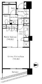 パークリュクス三宿 2階 間取り図