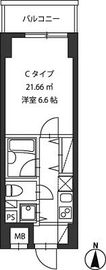 レジディア新御茶ノ水 303 間取り図