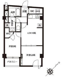 アーバンパーク代官山1 309 間取り図