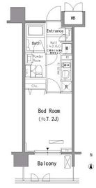 パークアクシス住吉 503 間取り図