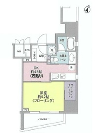 CONOE三番町 2階 間取り図