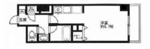 HF駒沢公園レジデンスタワー 1905 間取り図