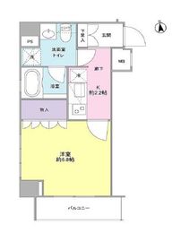 ファインクレーネ秋葉原 201 間取り図