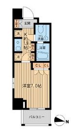 エコロジー東陽町 401 間取り図